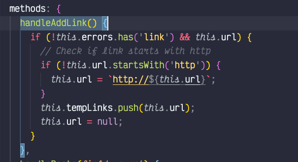 Bracket pair colorizing nested methods